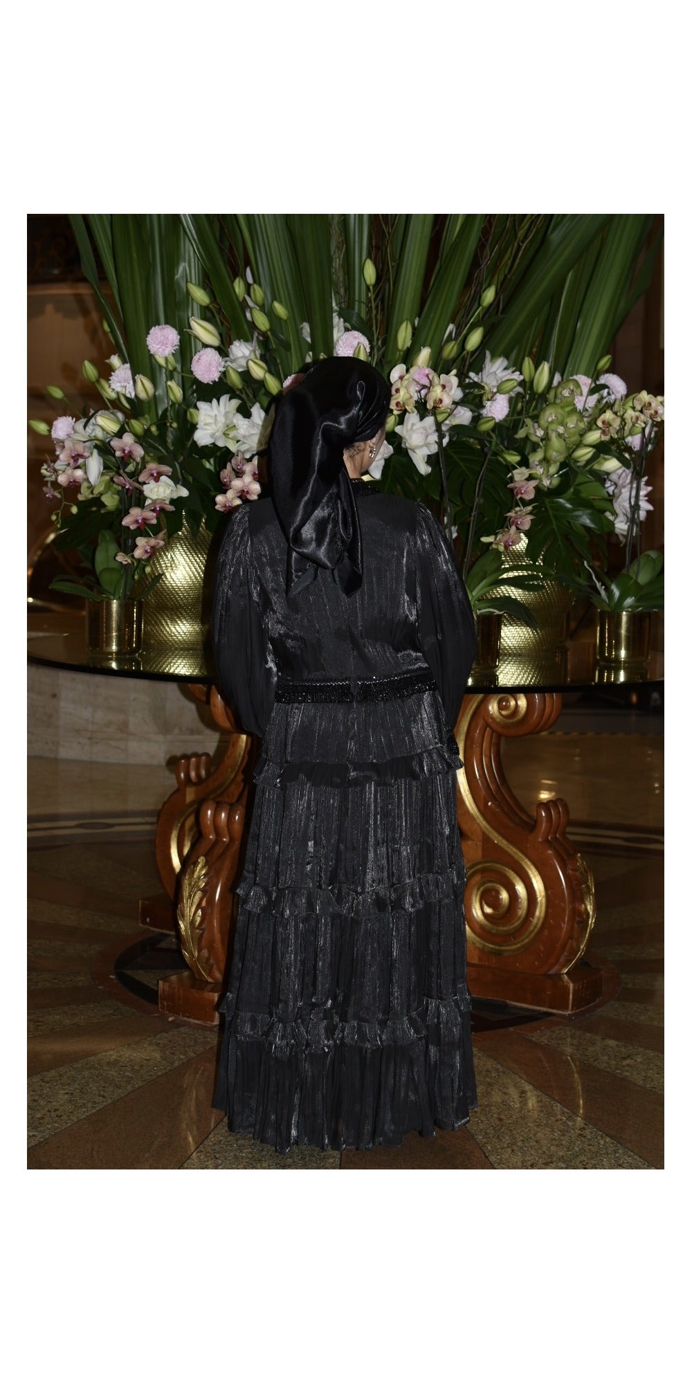 Beaded Dress - Black