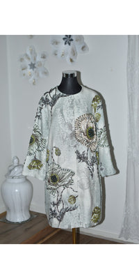 Flower Coat with Beads