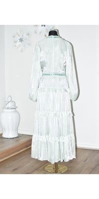 Beaded Dress - Mint
