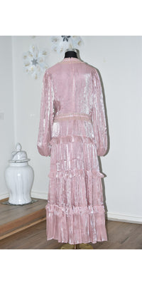 Beaded Dress - Pink